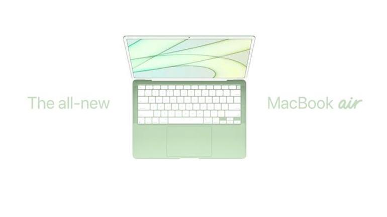 Apple'dan Yeni Renk Seçenekleri ile MacBook Air