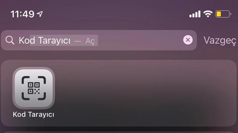 Apple'ın Yeni Kod Tarayıcı Uygulaması