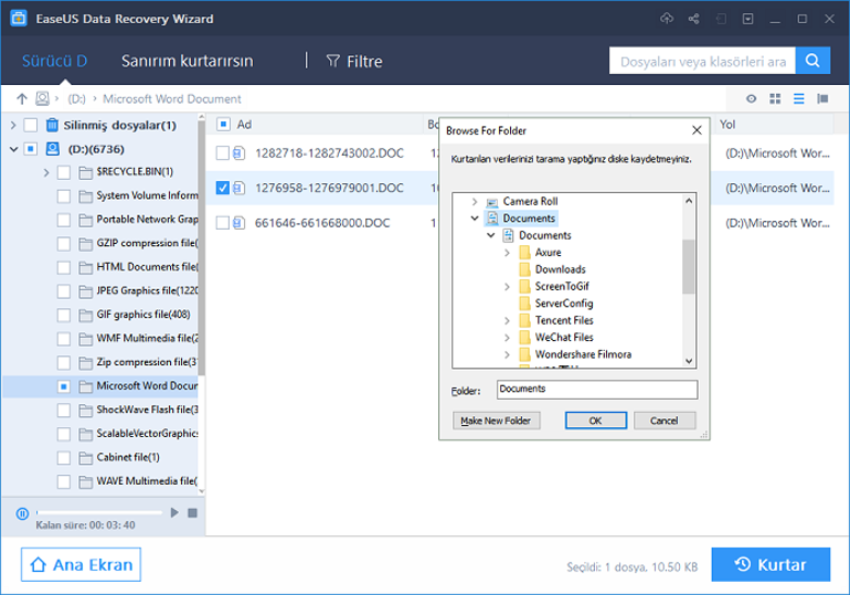 EaseUS Data Recovery Wizard Nedir?