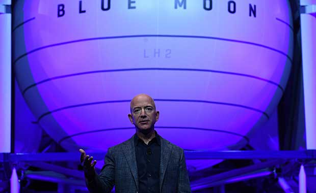 Jeff Bezos'un Ay'a Uzay Aracı Gönderme Planları