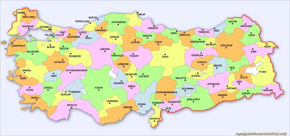 Haritaların Kullanım Alanları