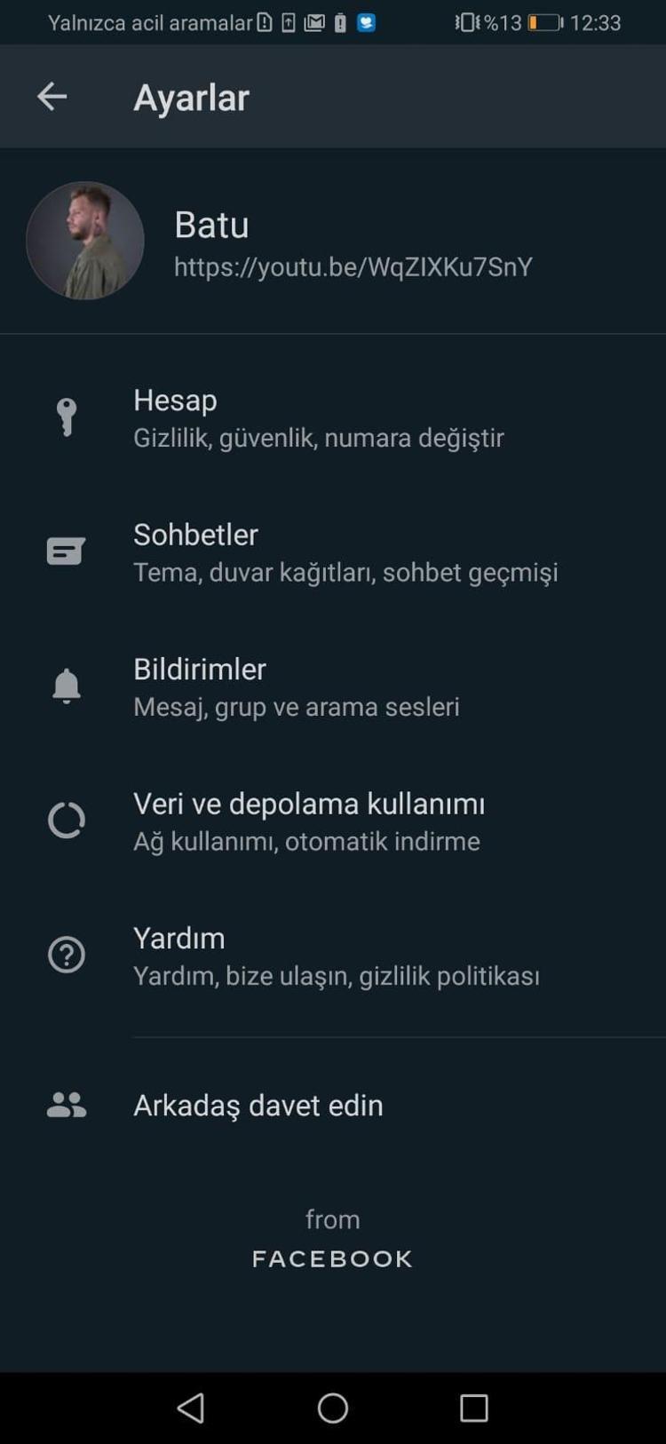 WhatsApp'a Karanlık Mod Geldi!