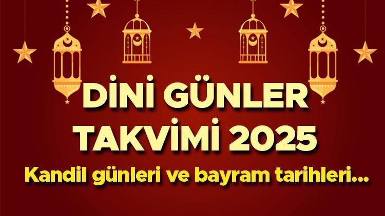 Dini Günler Takvimi ve Tarih Listesi 2025