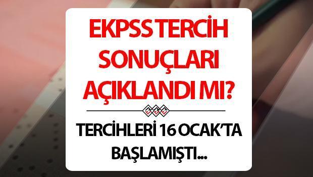 2025 EKPSS Tercih Sonuçları Bekleniyor