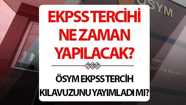 EKPSS Tercih Takvimi Hakkında Son Gelişmeler