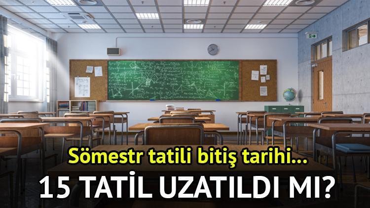 2025 Yılı Sömestr Tatili ve Okul Takvimi
