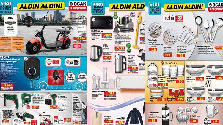 A101 Aktüel 9 Ocak 2025 Kataloğu Yayınlandı