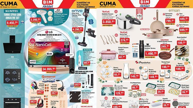 BİM Aktüel 24 Ocak 2025 Kataloğu Yayımlandı!