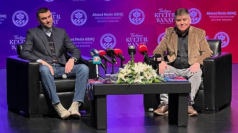Burak Yılmaz, Trabzonspor'un Eski Futbolcusu, Kültür Sanat Etkinliğinde Konuştu