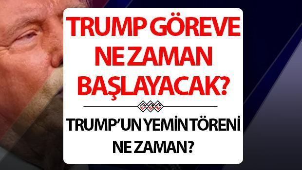 Donald Trump'ın Başkanlık Devir Teslimi