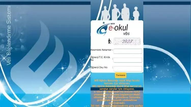E-Okul VBS Sorgulama Ekranı ve Giriş Bilgileri