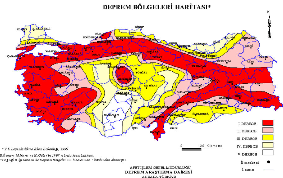 Ege Denizi'nde Depremler ve Tsunami Riski: Diri Fay Hattı Haritası