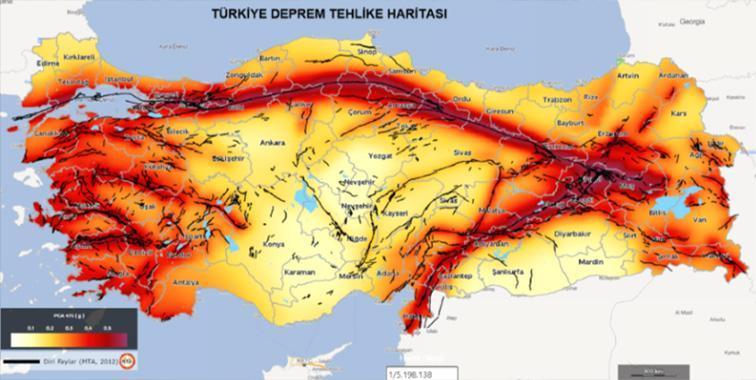 Ege Denizi'nde Depremler ve Tsunami Riski: Diri Fay Hattı Haritası