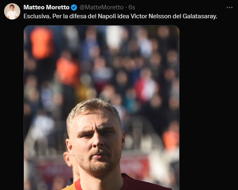 Napoli, Nelsson'u İstiyor