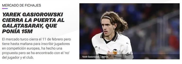 Galatasaray, Victor Nelsson'un Yerine Yarek Gasiorowski'yi Transfer Etmek İstiyor