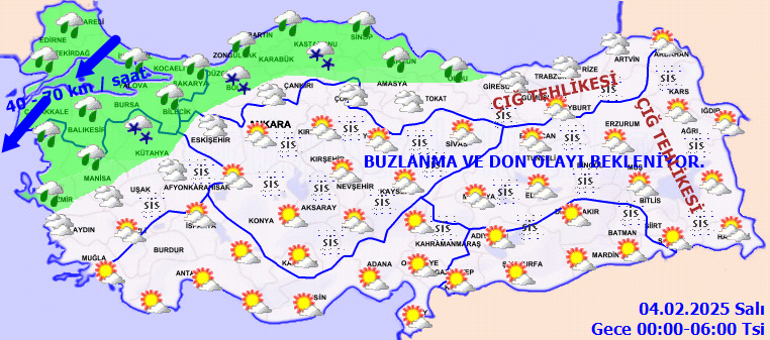 Hava Durumu Tahminleri: Ülke Genelinde Yağışlar ve Soğuk Hava