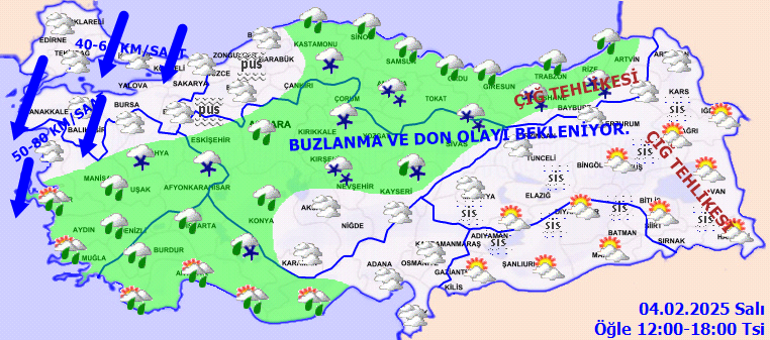Hava Durumu Tahminleri: Ülke Genelinde Yağışlar ve Soğuk Hava