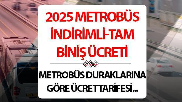 İstanbul Metrobüs Ücretlerine 2025 Zammı