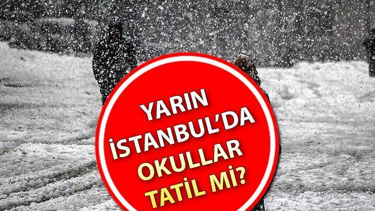İstanbul'da Okullar Yarın Tatil Mi?