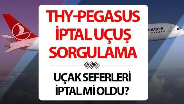 İstanbul'da Uçak Seferleri İptal Edildi!