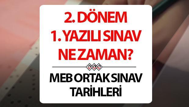 MEB 2. Dönem 1. Ortak Sınav Geri Sayımı Başladı!