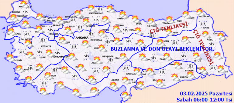 Meteoroloji Genel Müdürlüğü'nden Hava Tahminleri ve Yağış Uyarıları