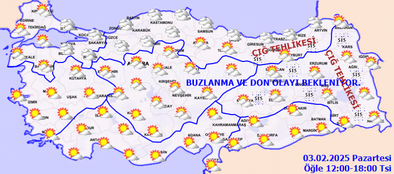 Meteoroloji Genel Müdürlüğü'nden Hava Tahminleri ve Yağış Uyarıları