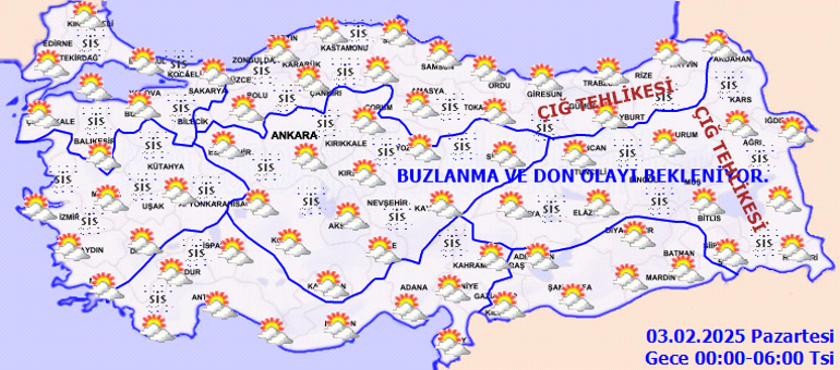 Meteoroloji Genel Müdürlüğü'nden Hava Tahminleri ve Yağış Uyarıları
