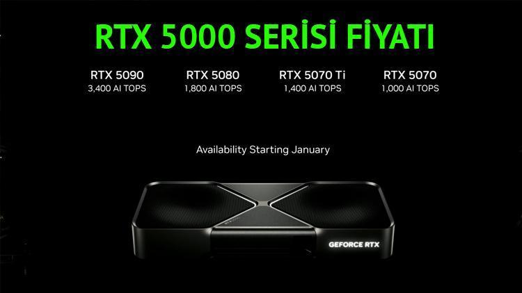 NVIDIA RTX 5000 Serisi Tanıtıldı
