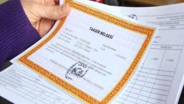 1 Dersten Kalınca Belge Alınır mı?