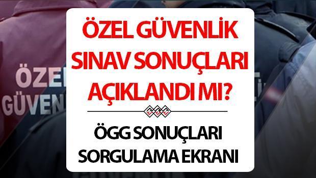 Özel Güvenlik Görevlisi (ÖGG) Sınav Sonuçları İçin Geri Sayım Başladı
