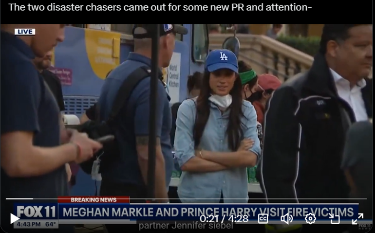 Prens Harry ve Meghan Markle, Yangın Felaketinde Yardım İçin Harekete Geçti