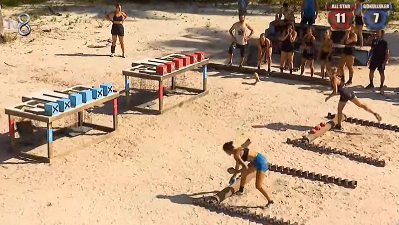 Survivor All Star 2025: Dokunulmazlık Oyununu Kırmızı Takım Kazandı, Eleme Adayı Pınar Oldu