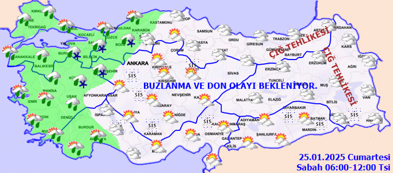 Türkiye Genelinde Hava Durumu Tahminleri ve Uyarılar