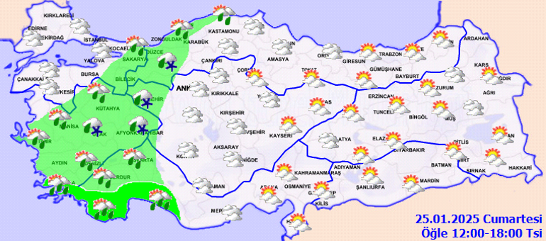 Türkiye Genelinde Hava Durumu Tahminleri ve Uyarılar