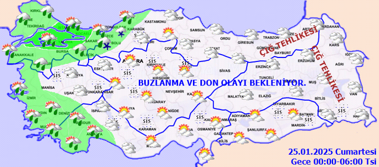 Türkiye Genelinde Hava Durumu Tahminleri ve Uyarılar