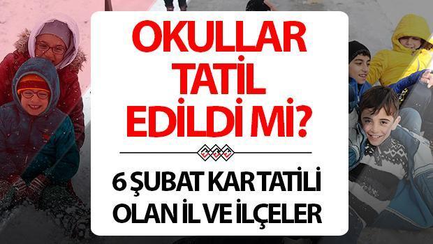 Yarın Okullar Tatil mi? (6 Şubat 2025)